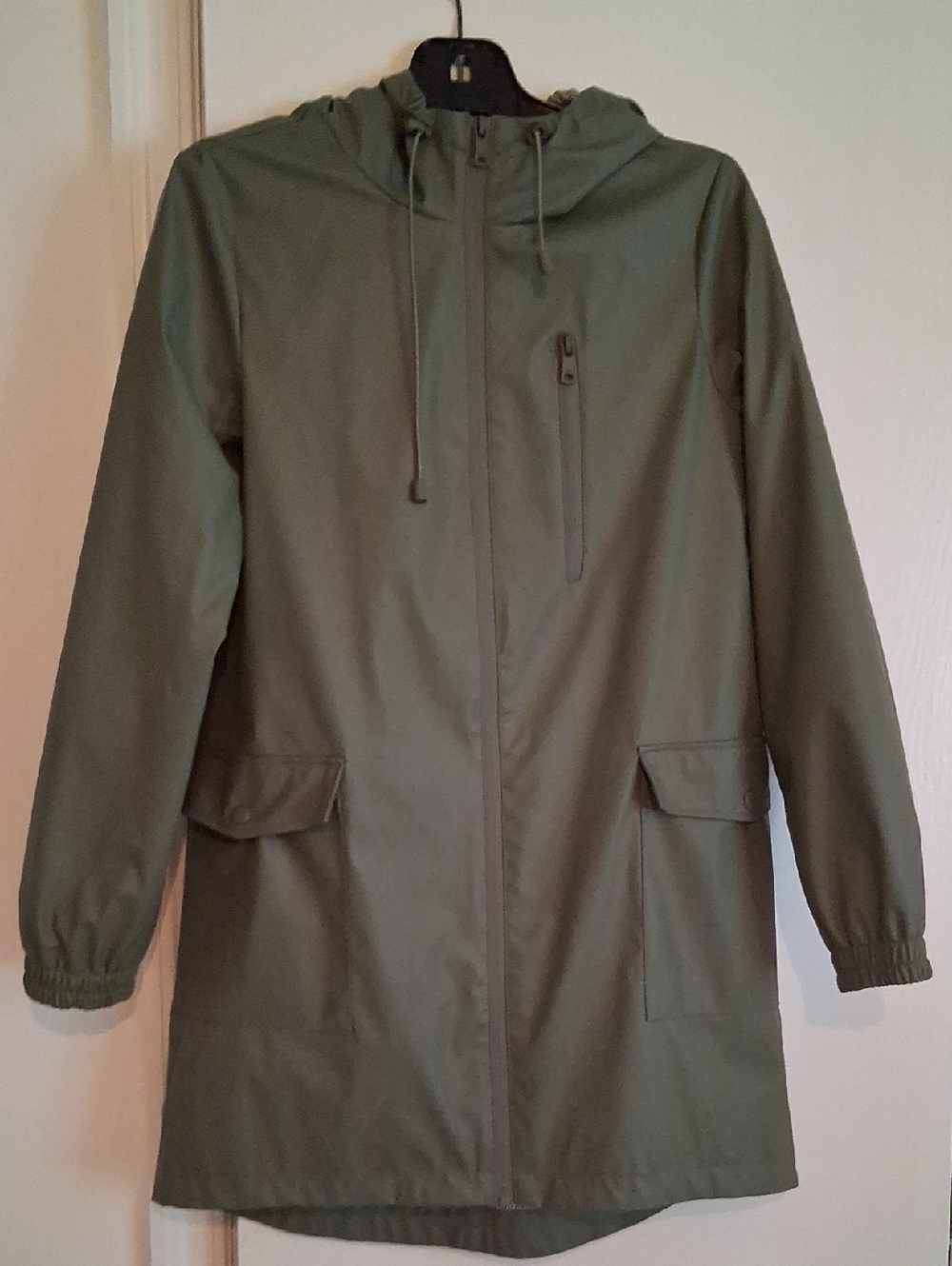 ONLY Olive Green Hooded Jacket